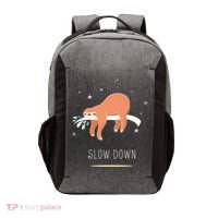 Sloth Slow Down Vector Backpack thumb 0