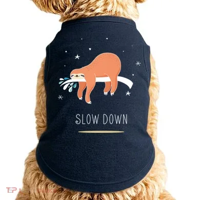 Sloth Slow Down Doggie Tank