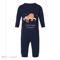 Sloth Slow Down Infant Fleece One Piece thumb 0