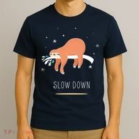 Sloth Slow Down T-Shirt thumb 3