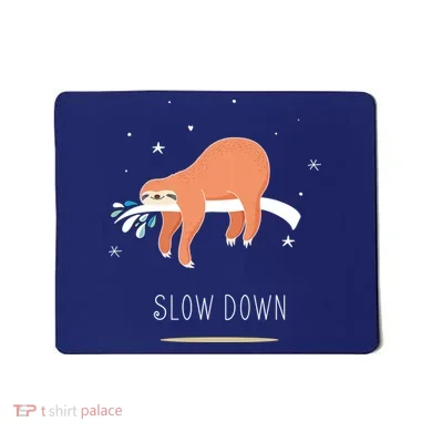 Sloth Slow Down Mousepad