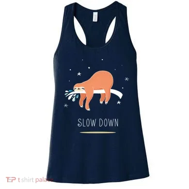 Sloth Slow Down Women's Tank Top