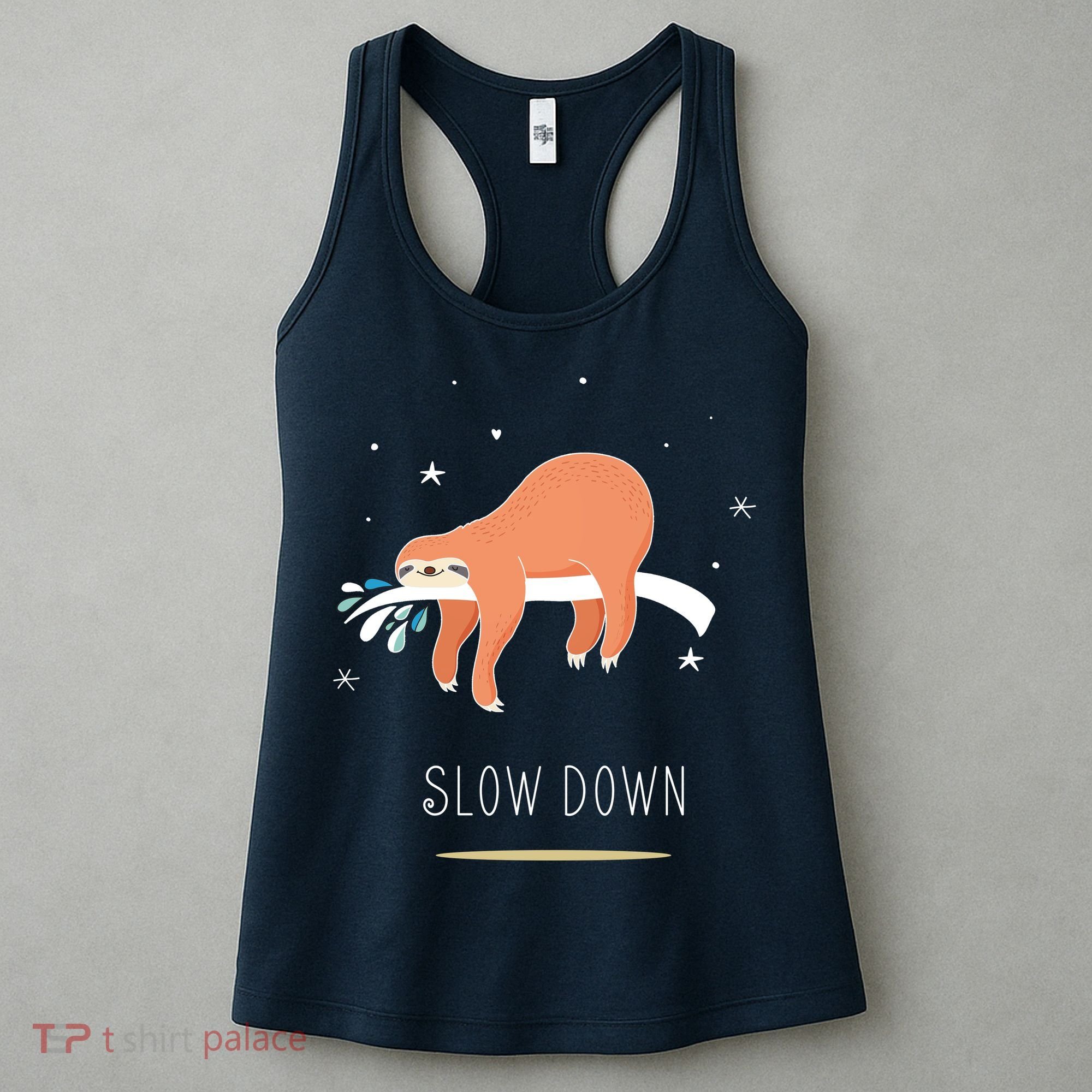 Sloth Slow Down Women's Tank Top