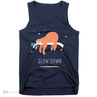 Sloth Slow Down Tank Top