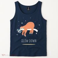 Sloth Slow Down Tank Top thumb 2