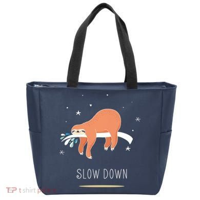 Sloth Slow Down Tote Bag