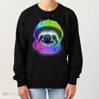 Sloth Spaceman Women's Sweatshirt