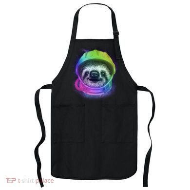 Sloth Spaceman Apron