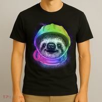 Sloth Spaceman T-Shirt thumb 3