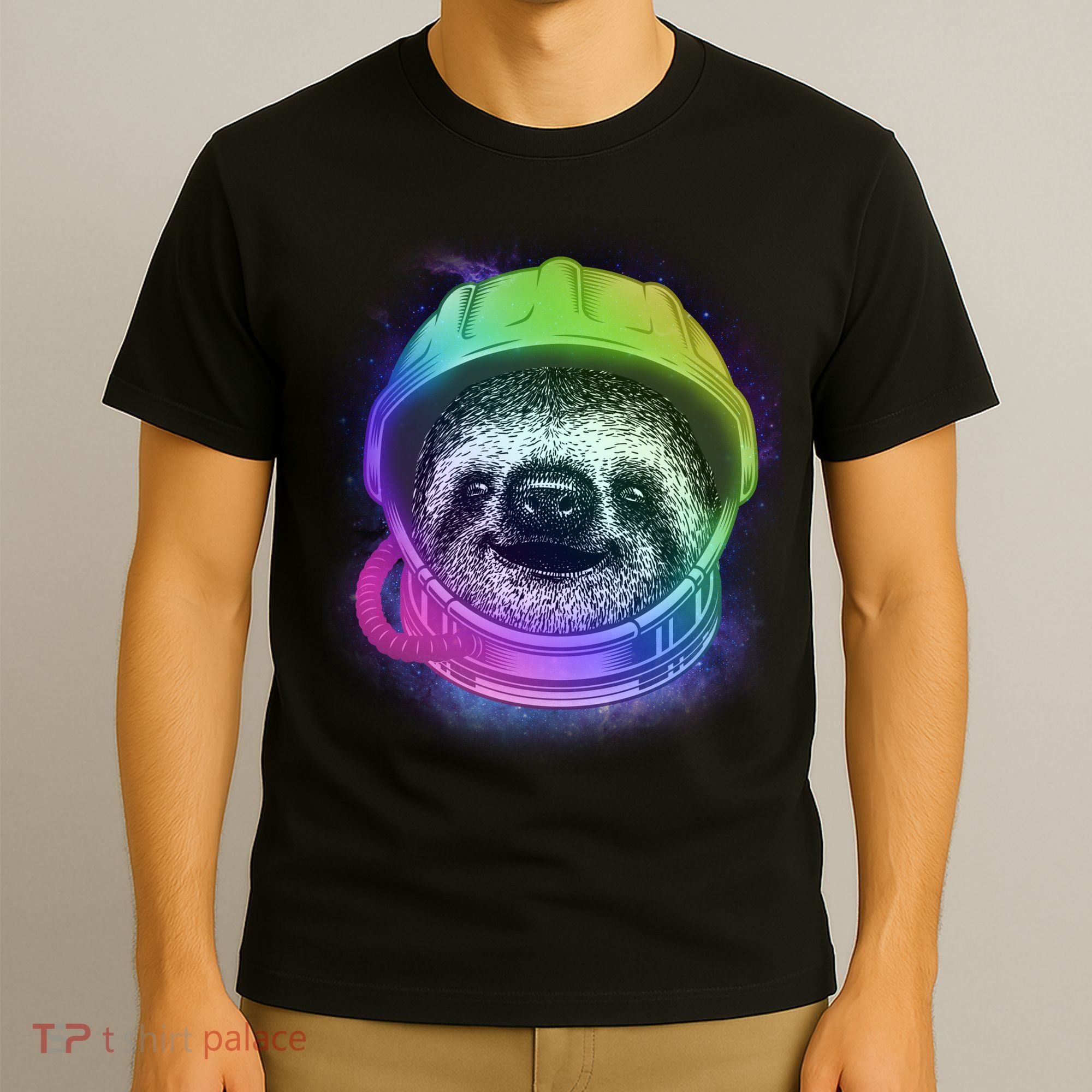 Sloth Spaceman T-Shirt