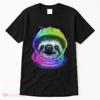 Sloth Spaceman Tall T-Shirt
