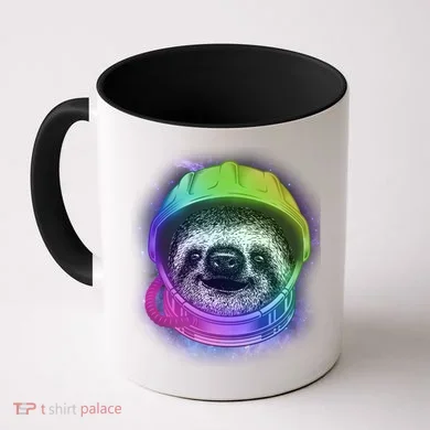 Sloth Spaceman Coffee Mug