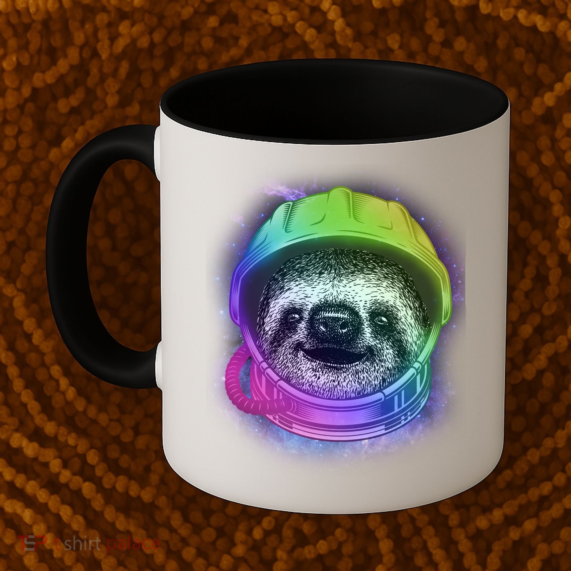 Sloth Spaceman Coffee Mug