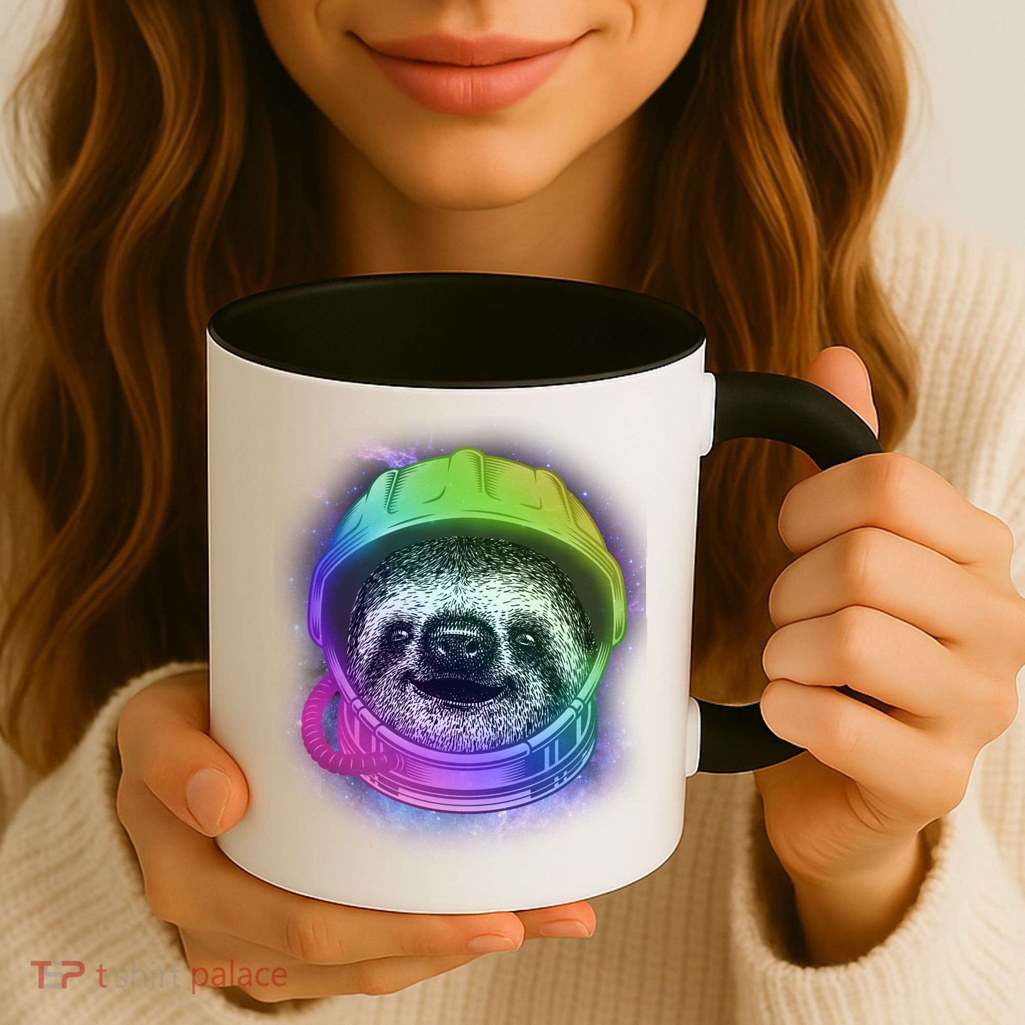 Sloth Spaceman Coffee Mug