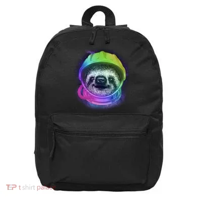 Sloth Spaceman 16 in Basic Backpack