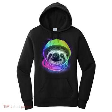 Sloth Spaceman Women's Hoodie