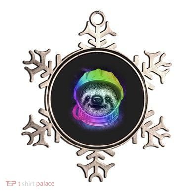 Sloth Spaceman Ornament