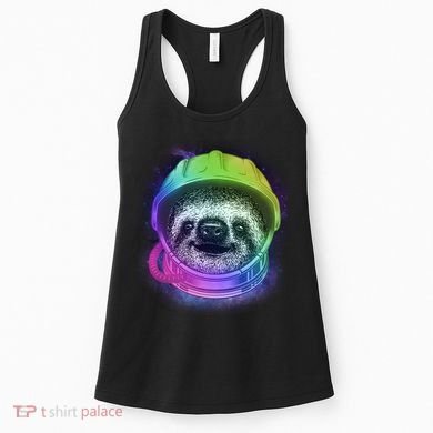 Sloth Spaceman Women's Tank Top