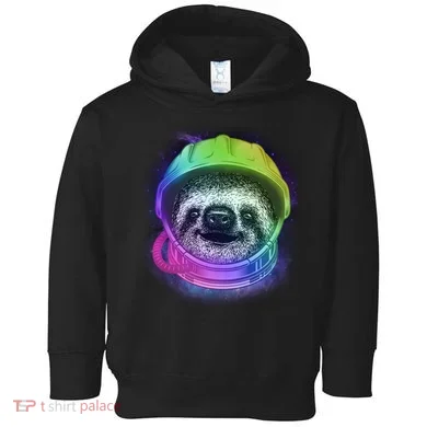 Sloth Spaceman Toddler Hoodie