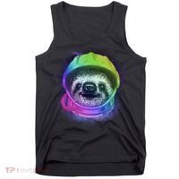 Sloth Spaceman Tank Top thumb 0