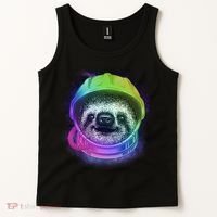 Sloth Spaceman Tank Top thumb 2