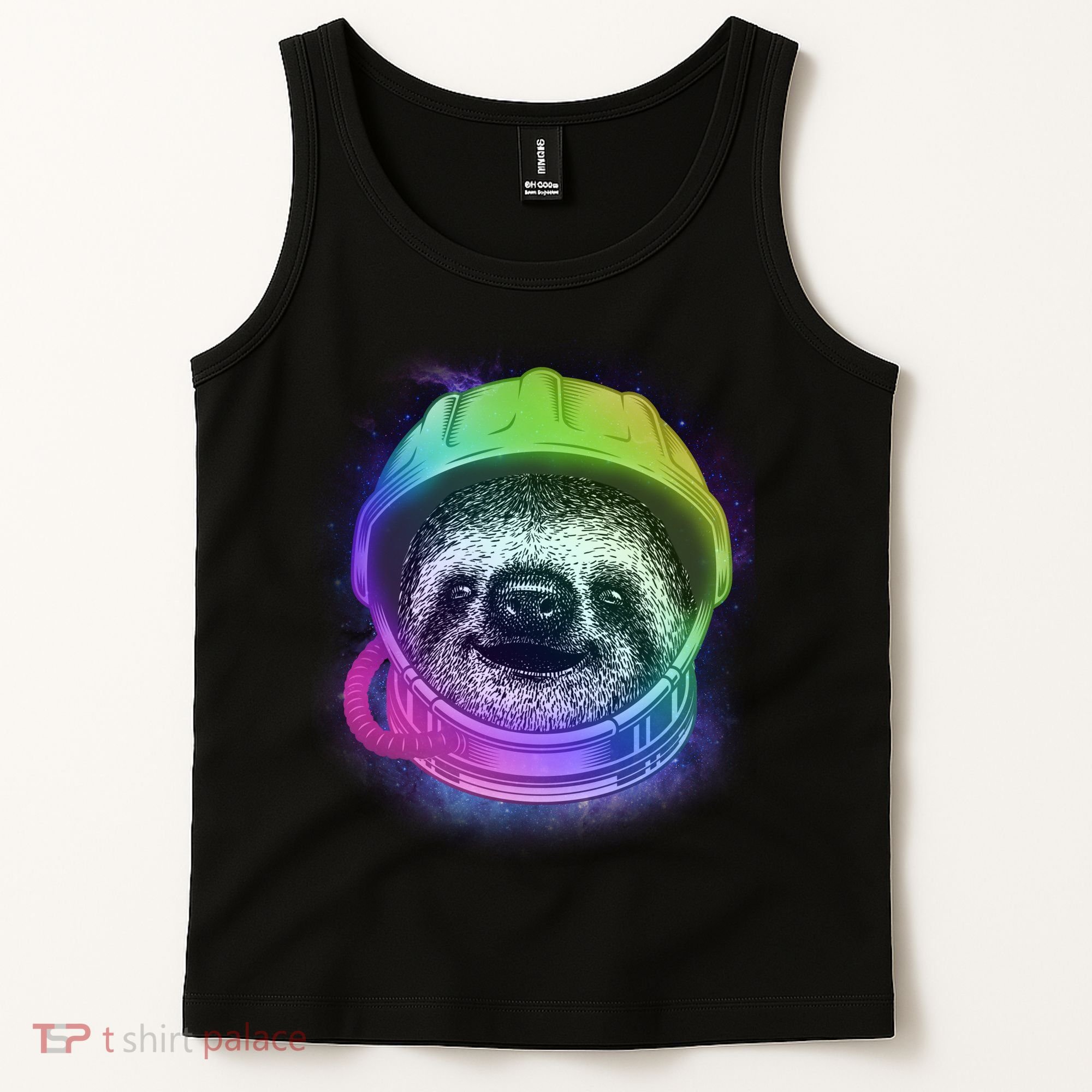 Sloth Spaceman Tank Top