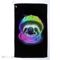 Sloth Spaceman Golf Towel thumb 0