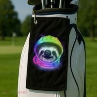 Sloth Spaceman Golf Towel thumb 2