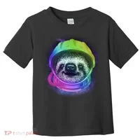 Sloth Spaceman Toddler T-Shirt thumb 0