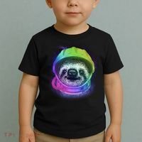 Sloth Spaceman Toddler T-Shirt thumb 2