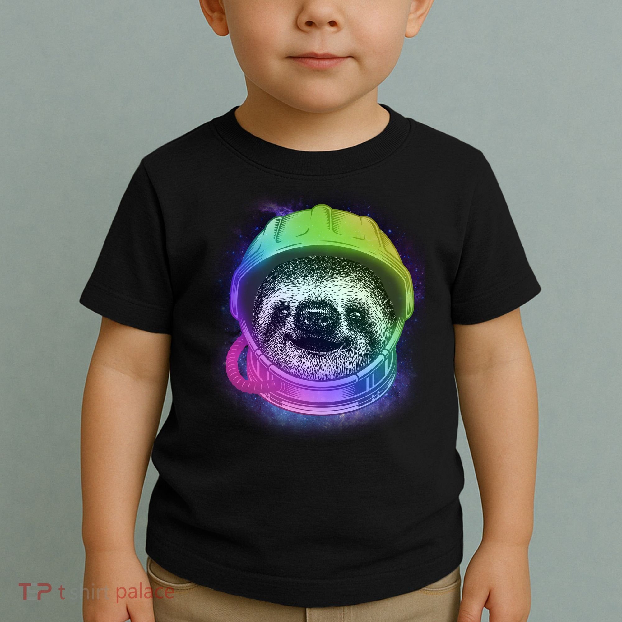 Sloth Spaceman Toddler T-Shirt