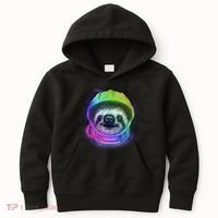 Sloth Spaceman Kids Hoodie thumb 0