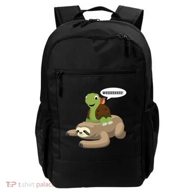 Sloth Turtle Snail Piggyback Backpack