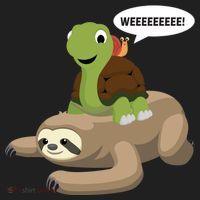 Sloth Turtle Snail Piggyback Tumbler thumb 3