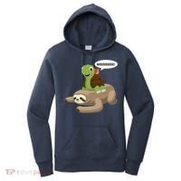 Sloth Turtle Snail Piggyback Women's Hoodie thumb 0