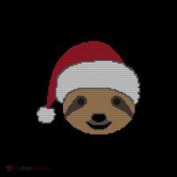 Slothy Christmas Ugly Sweater Coffee Mug thumb 5