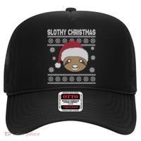 Slothy Christmas Ugly Sweater Hat thumb 0