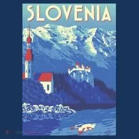 Slovenia Poster Bucket Hat thumb 4