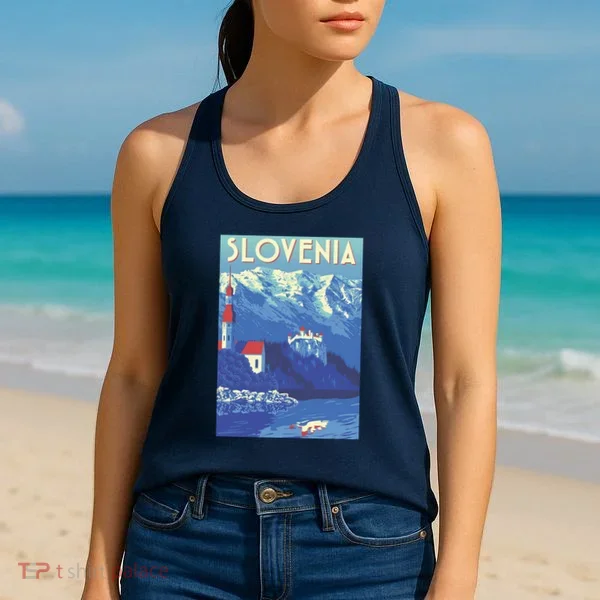Slovenia Poster Women's Tank Top