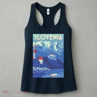 Slovenia Poster Women's Tank Top thumb 3