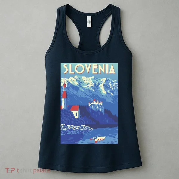 Slovenia Poster Women's Tank Top