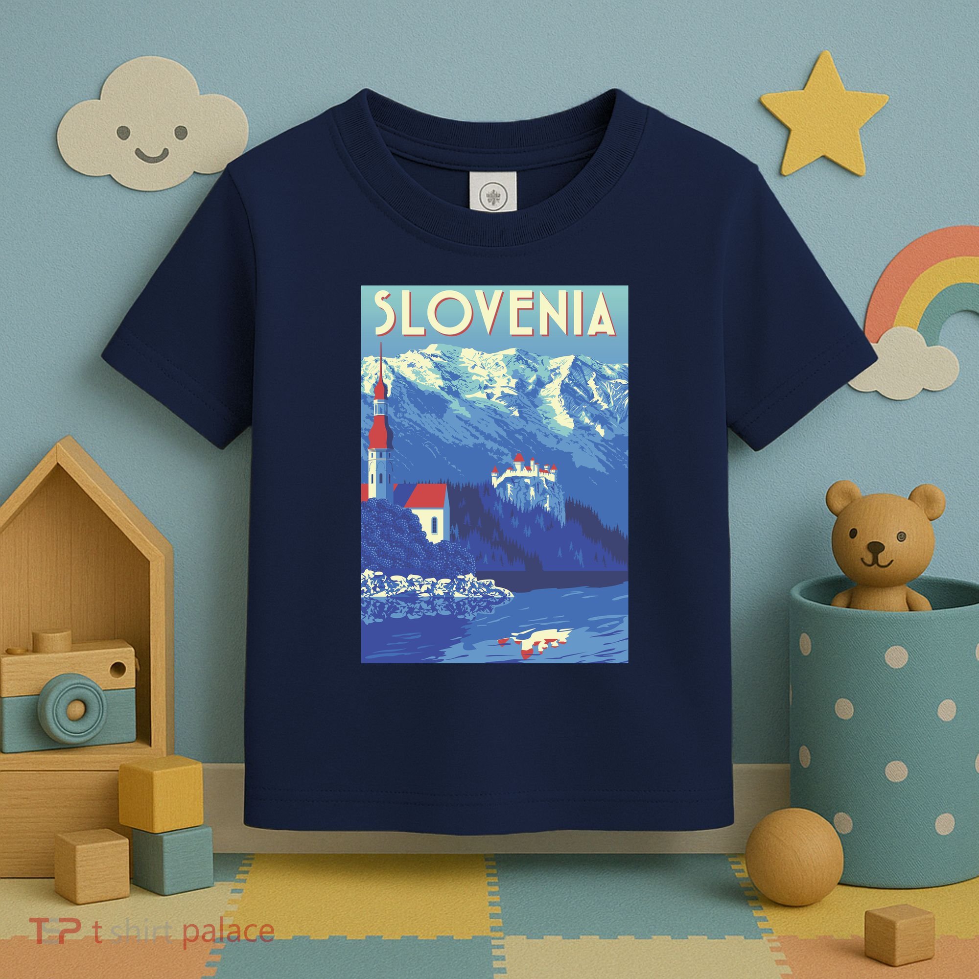 Slovenia Poster Toddler T-Shirt