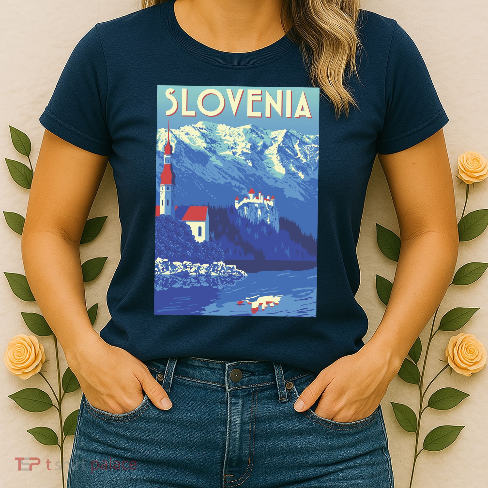Slovenia Poster Women's T-Shirt