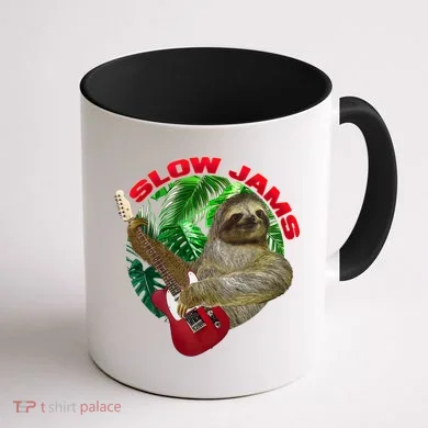 Slow Jams Coffee Mug back