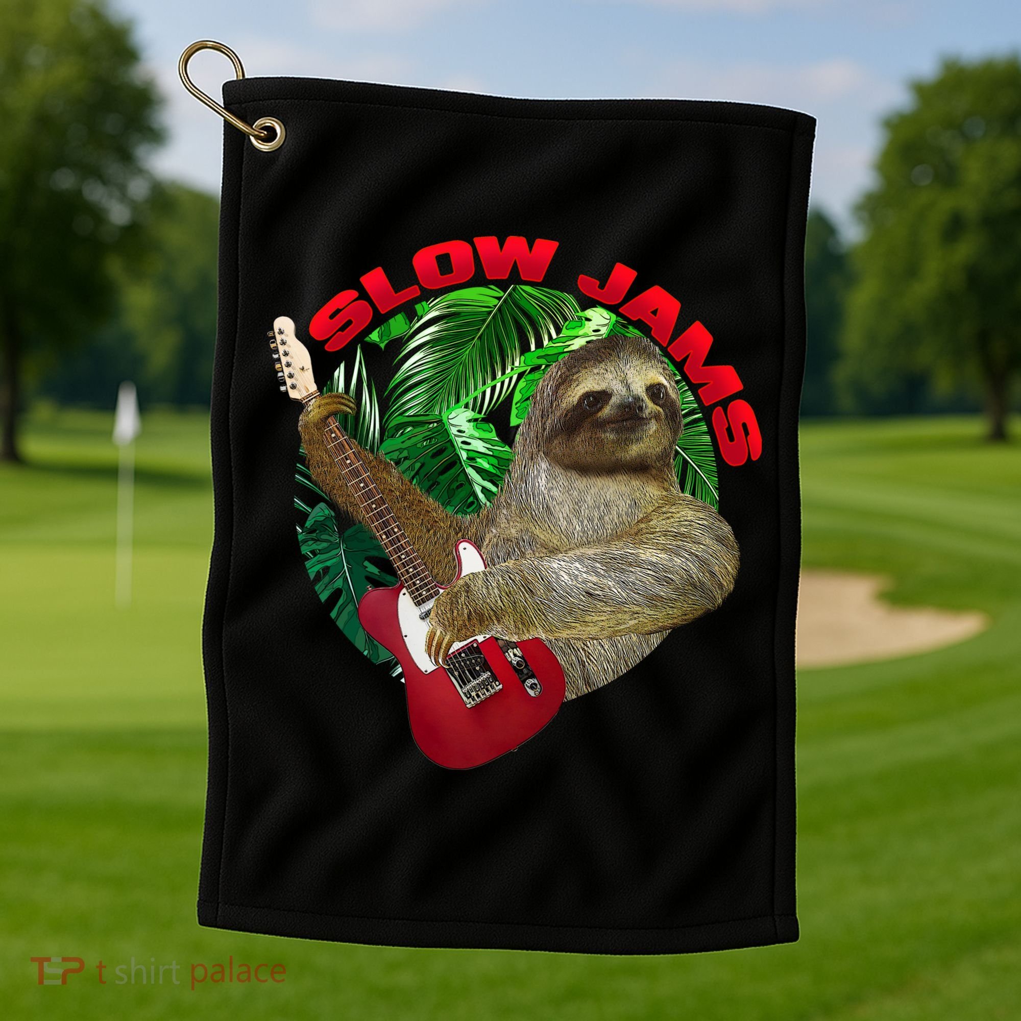 Slow Jams Golf Towel