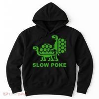 Slow Poke Funny Turtle Hoodie thumb 0