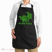 Slow Poke Funny Turtle Apron thumb 2