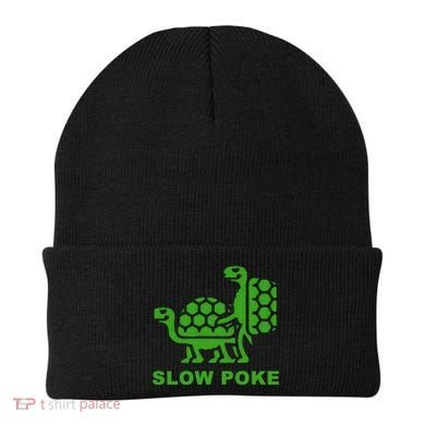 Slow Poke Funny Turtle Beanie