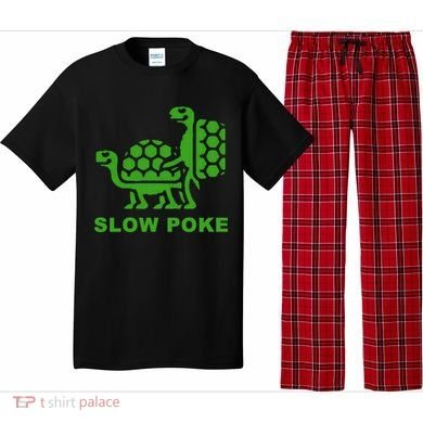 Slow Poke Funny Turtle Pajama Set