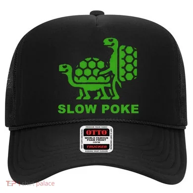 Slow Poke Funny Turtle Hat